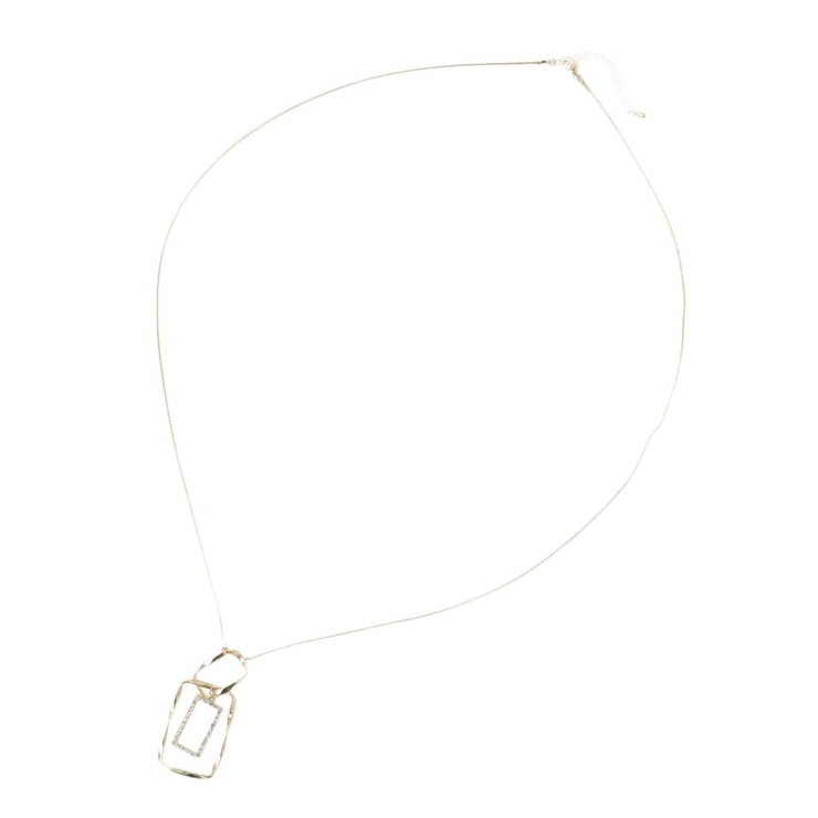 スクエアビジューデザインネックレス | eur3 | 詳細画像4 