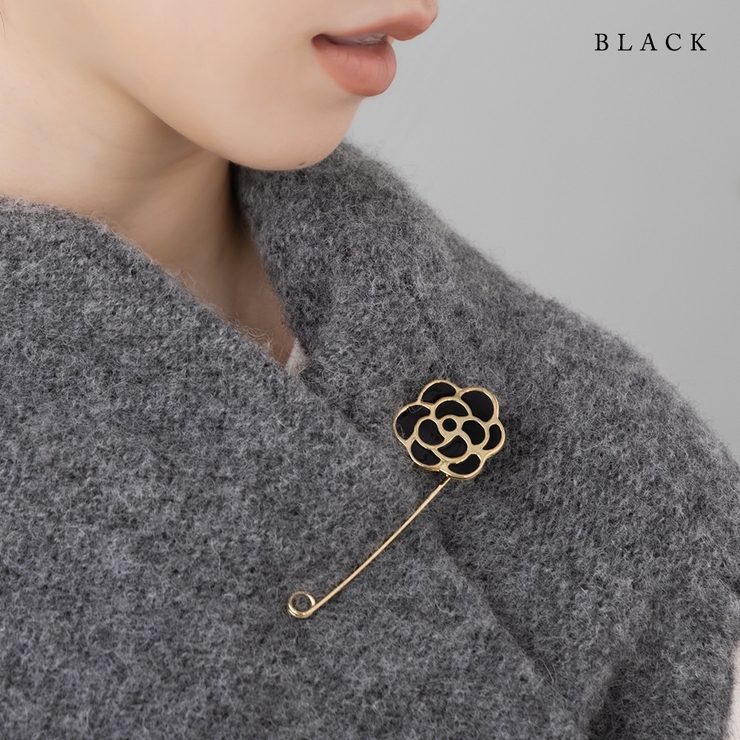 シンプル カメリアモチーフ キルトピン | Jewel vox | 詳細画像7 