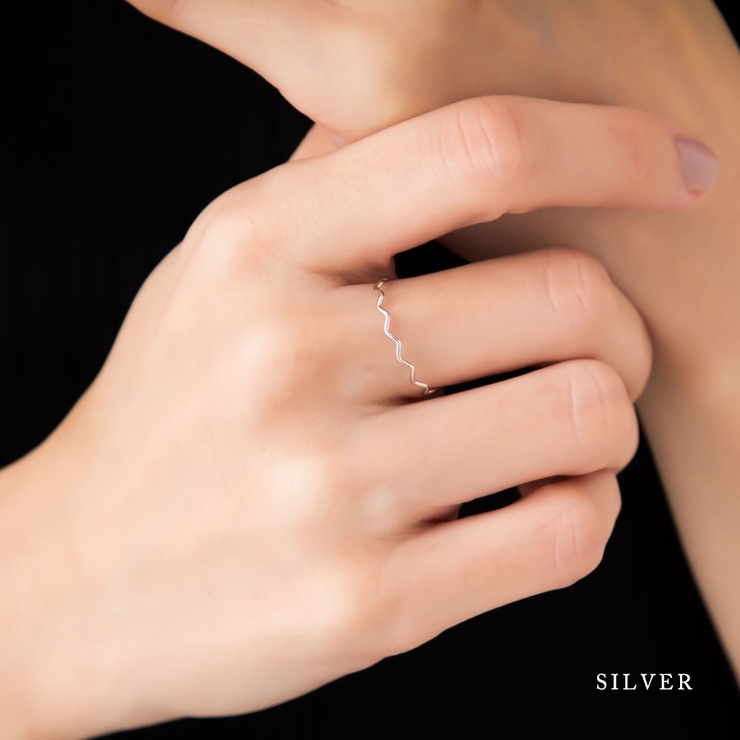 ニッケルフリー ウェーブライン 華奢 | Jewel vox | 詳細画像2 