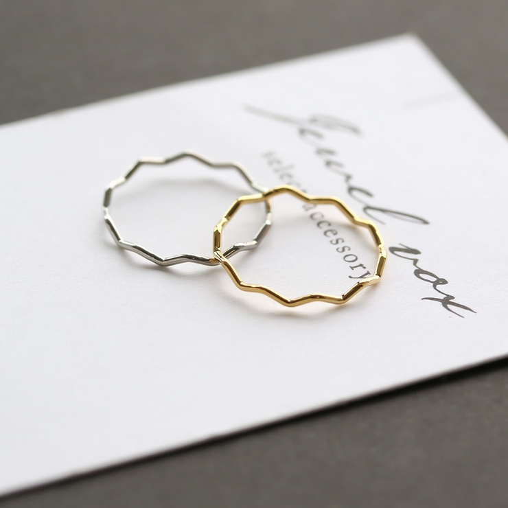 ニッケルフリー ウェーブライン 華奢 | Jewel vox | 詳細画像5 