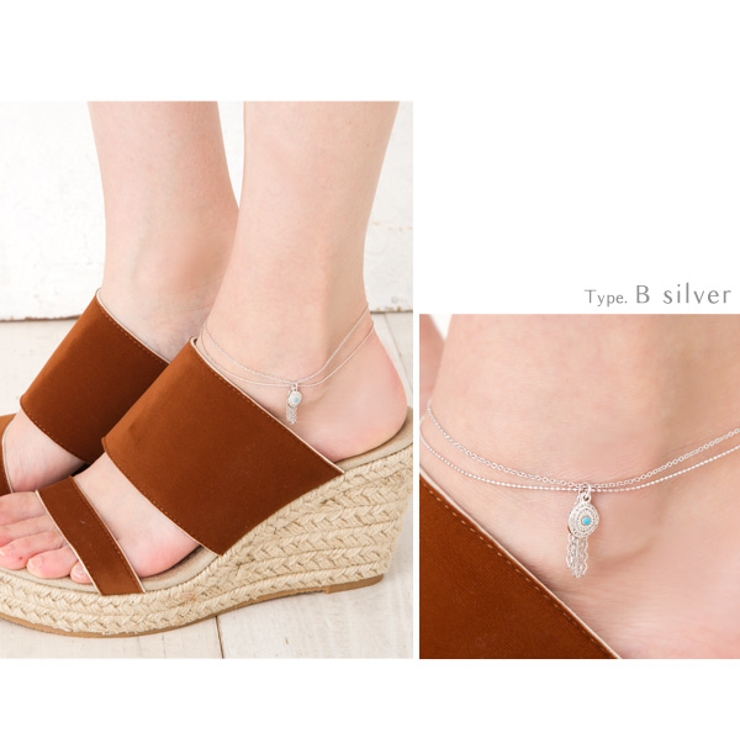 アンクレット 金属アレルギー 16Kコーティング | Jewel vox | 詳細画像6