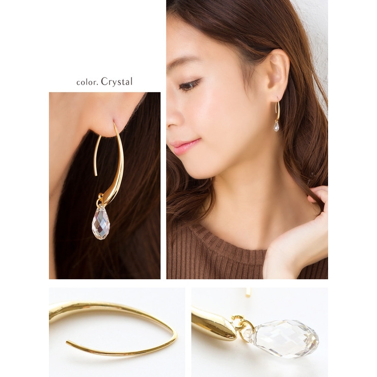 ピアス スワロフスキー クリスタル[品番：VX000004092]｜Jewel vox