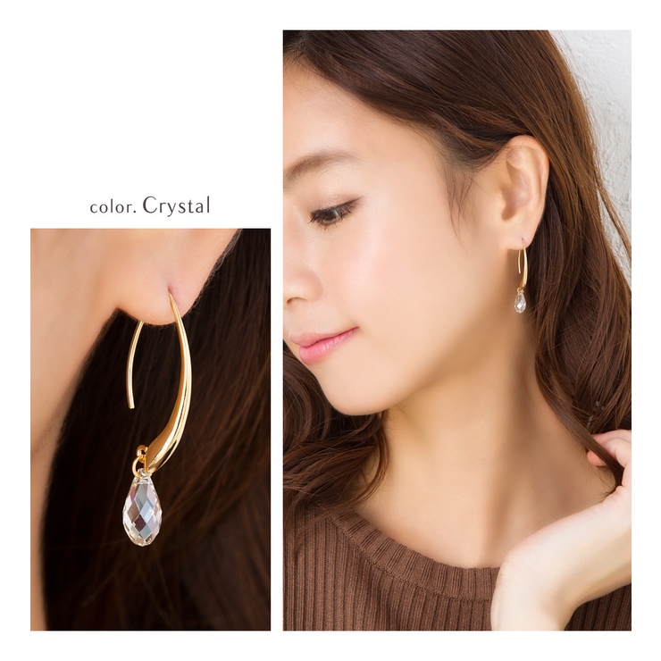 ピアス スワロフスキー クリスタル[品番：VX000004092]｜Jewel vox