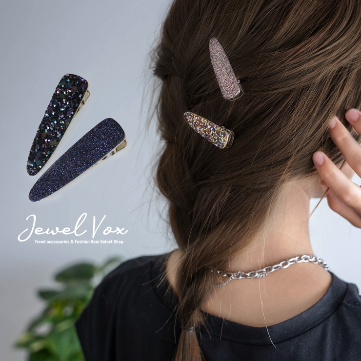 ヘアクリップ クリップ ヘアアクセサリー | Jewel vox | 詳細画像1 