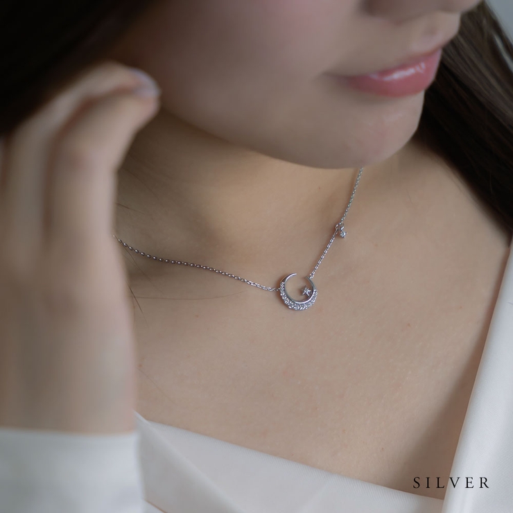 ネックレス 金属アレルギー ショートネックレス[品番：VX000005017