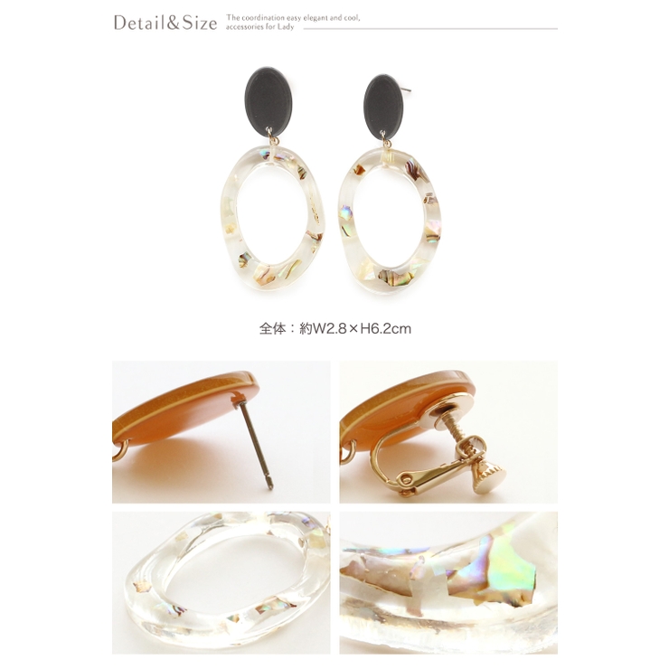 ピアス イヤリング チタン製ポスト | Jewel vox | 詳細画像3 