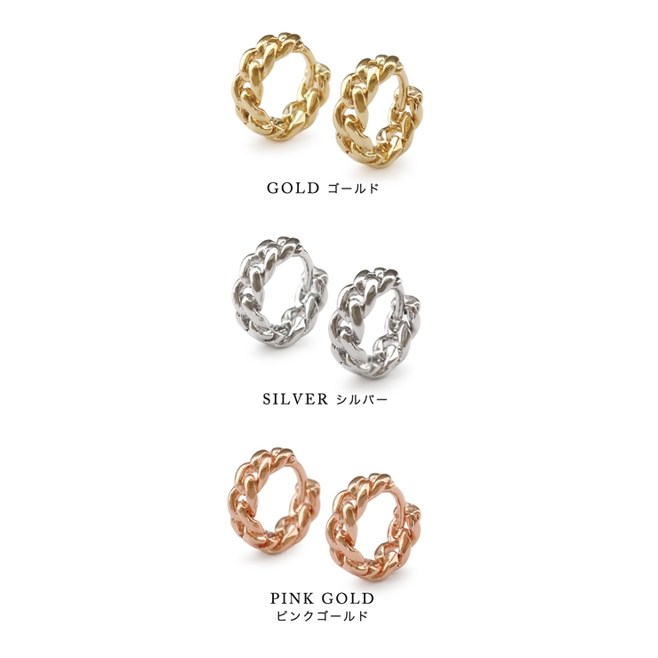 ピアス ワンタッチ フープピアス | Jewel vox | 詳細画像8 