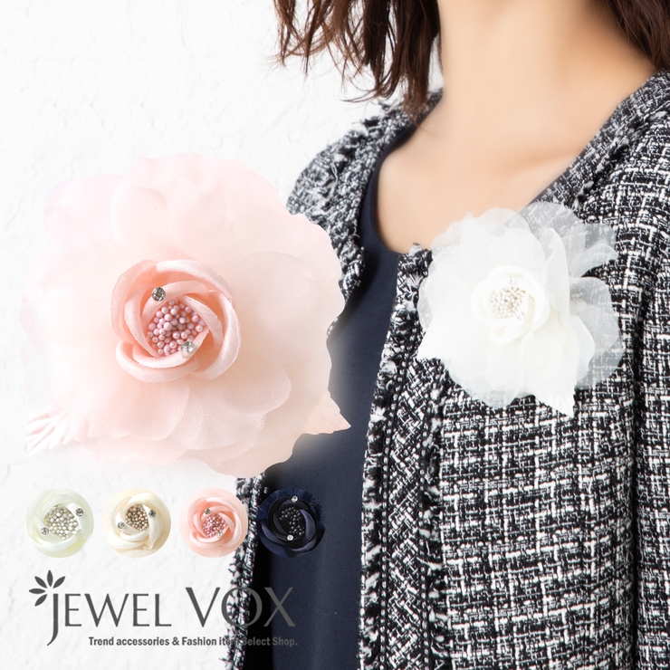 コサージュ ブローチ お花 | Jewel vox | 詳細画像1 