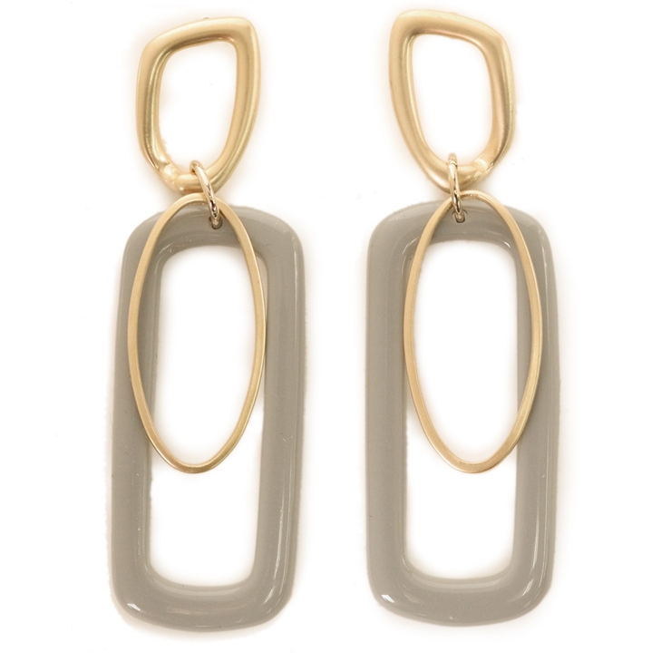 グレー | ピアス 金属アレルギー チタンポスト | Jewel vox