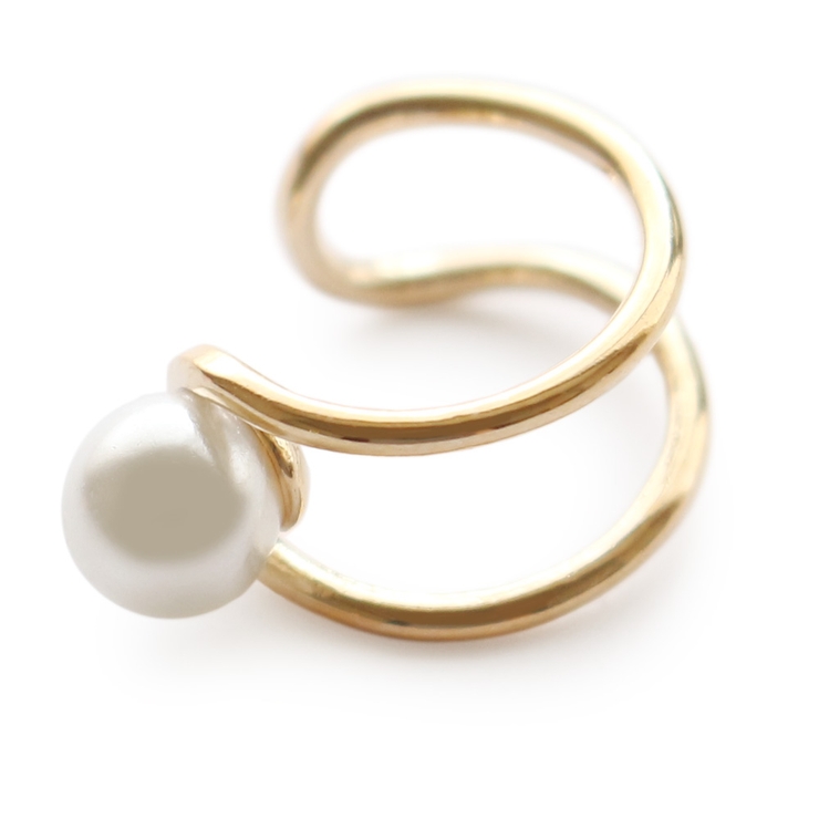 ゴールド | イヤーカフ イヤリング 片耳用 | Jewel vox