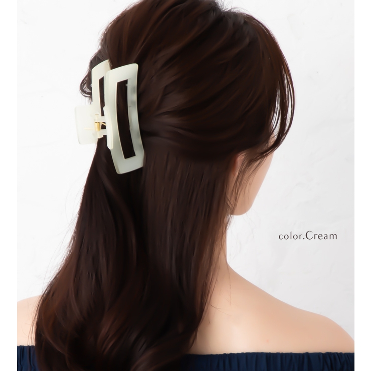 ヘアクリップ バンスクリップ ヘアアクセサリー[品番：VX000006340