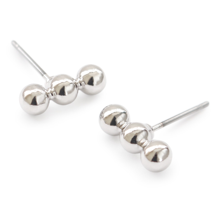 【ピアス】シルバー | ピアス イヤリング チタンポスト | Jewel vox