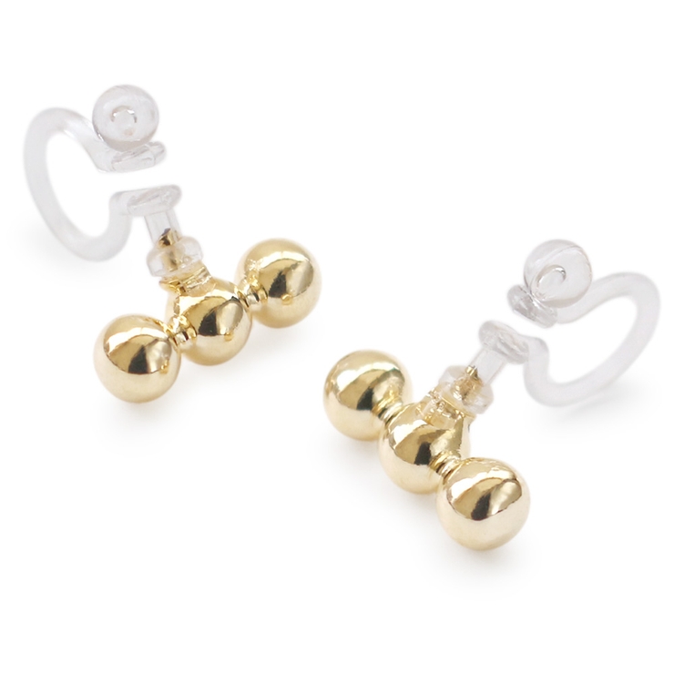 【イヤリング】ゴールド | ピアス イヤリング チタンポスト | Jewel vox