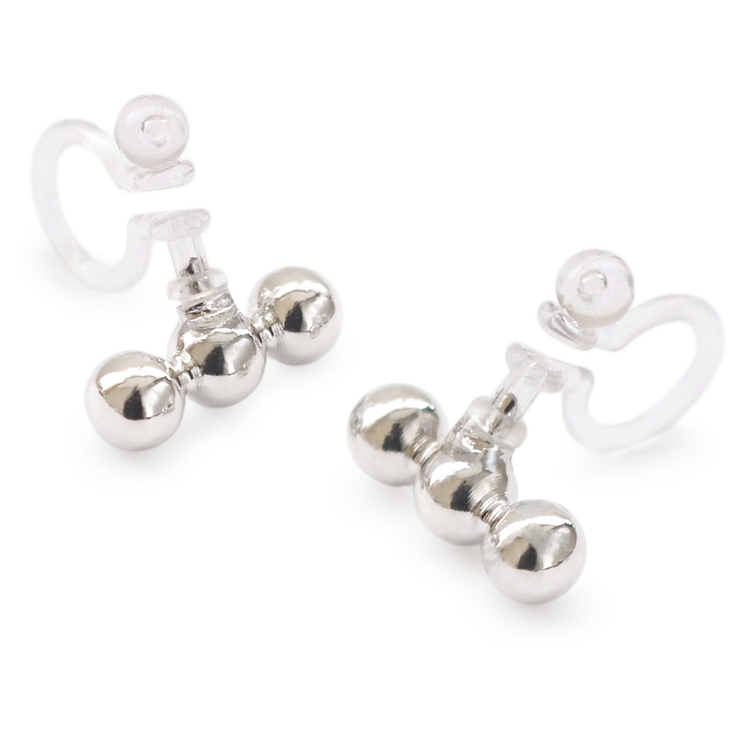 【イヤリング】シルバー | ピアス イヤリング チタンポスト | Jewel vox