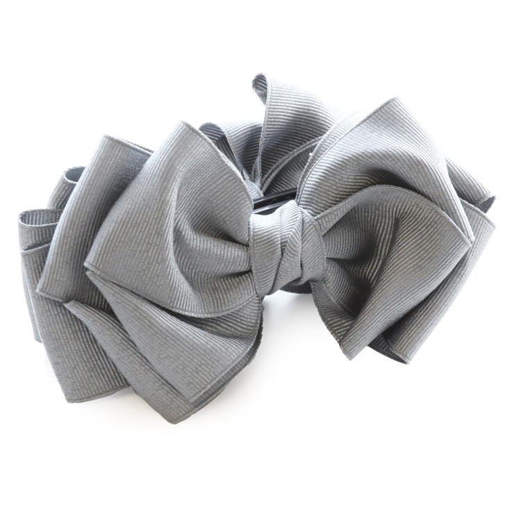 グレー | バナナクリップ ヘアクリップ ヘアアクセサリー | Jewel vox