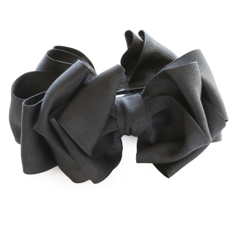 ブラック | バナナクリップ ヘアクリップ ヘアアクセサリー | Jewel vox