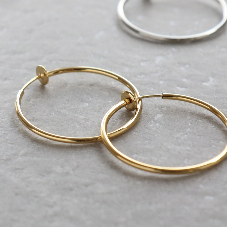 フープピアス シンプル イヤリング | Jewel vox | 詳細画像7 