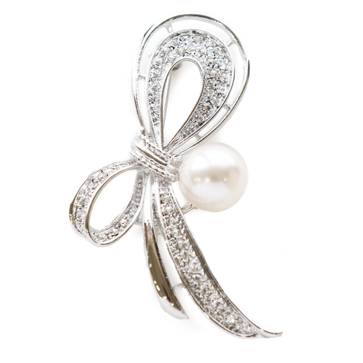 【B】シルバー | ブローチ 卒園式 卒業式 | Jewel vox