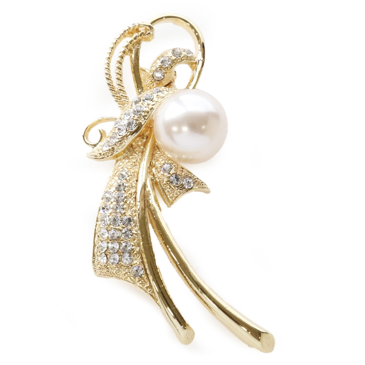 【C】ゴールド | ブローチ 卒園式 卒業式 | Jewel vox