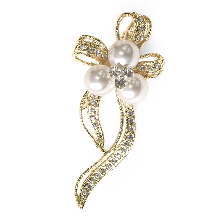 【E】ゴールド | ブローチ 卒園式 卒業式 | Jewel vox