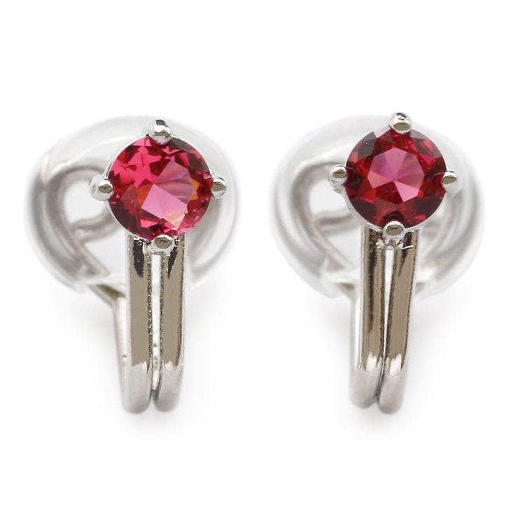 [シルバー]ローズ | イヤリング 金属アレルギー 樹脂 | Jewel vox