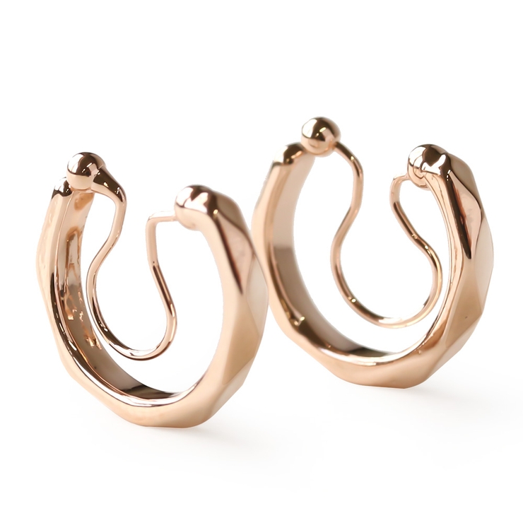 【イヤリング】ピンクゴールド | ピアス イヤリング 金属アレルギー | Jewel vox