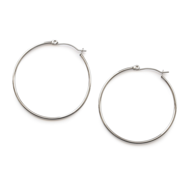 【Mサイズ】シルバー | ピアス ステンレス サージカルステンレス | Jewel vox