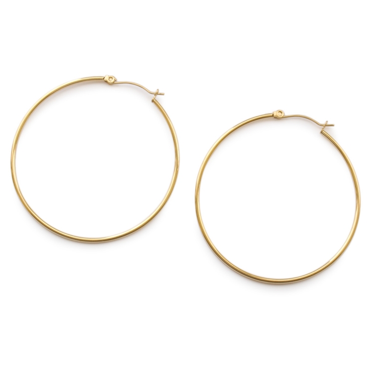 【Lサイズ】ゴールド | ピアス ステンレス サージカルステンレス | Jewel vox