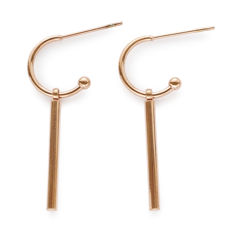 ピンクゴールド | ピアス ステンレス サージカルステンレス | Jewel vox