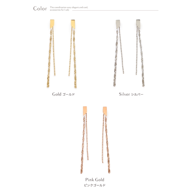 ピアス レディース ステンレス | Jewel vox | 詳細画像9 