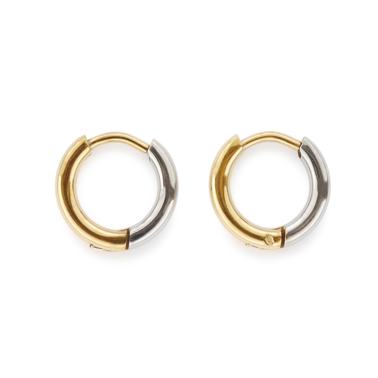 8mm | ピアス フープ ステンレス | Jewel vox