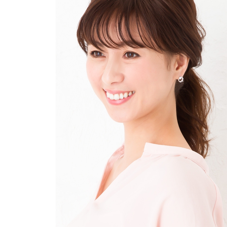 ニッケルフリーサークル型ハートモチーフキュービックジルコニアピアス イヤリング … | Jewel vox | 詳細画像5 