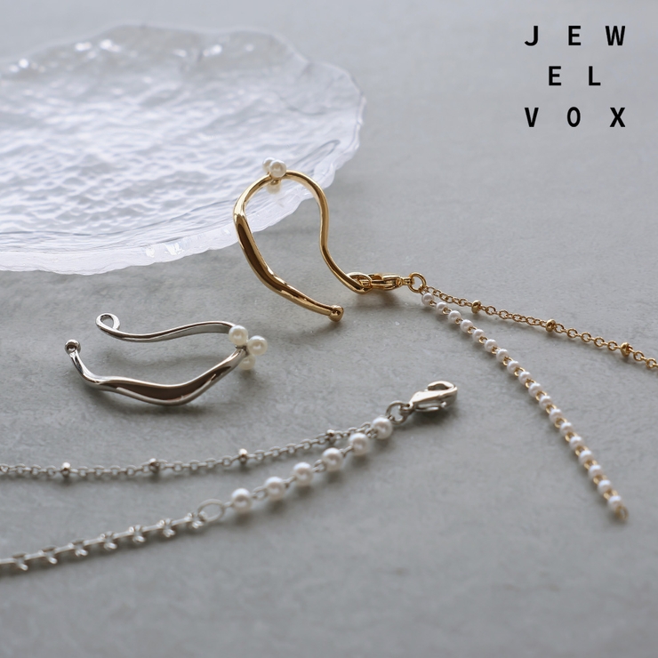 イヤーカフ イヤカフ 金属アレルギー | Jewel vox | 詳細画像1 