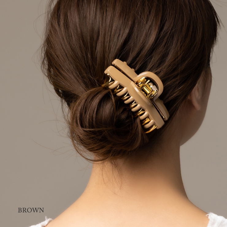 ヘアクリップ ヘアアクセサリー バンスクリップ[品番
