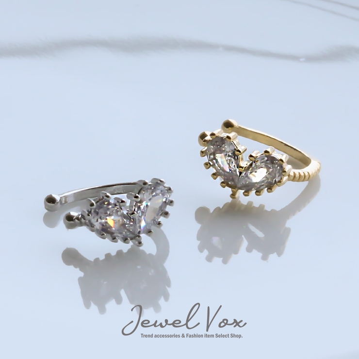 イヤーカフ イヤカフ 金属アレルギー対応 | Jewel vox | 詳細画像1 