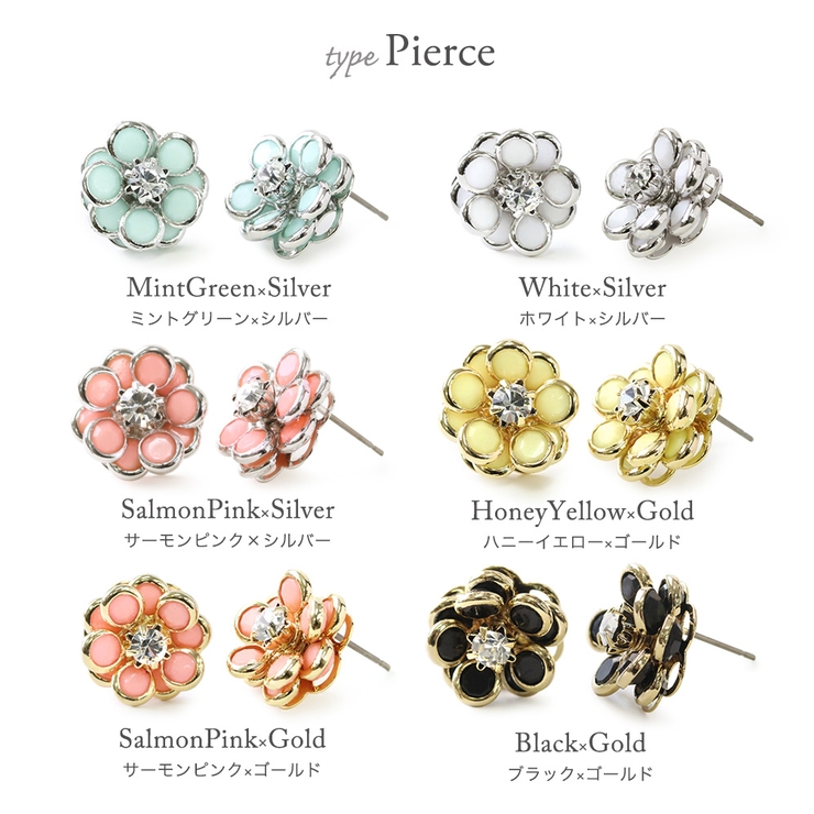カメリア　ピアス カメリア コレクション イヤリング ホワイトゴールド | CHANEL