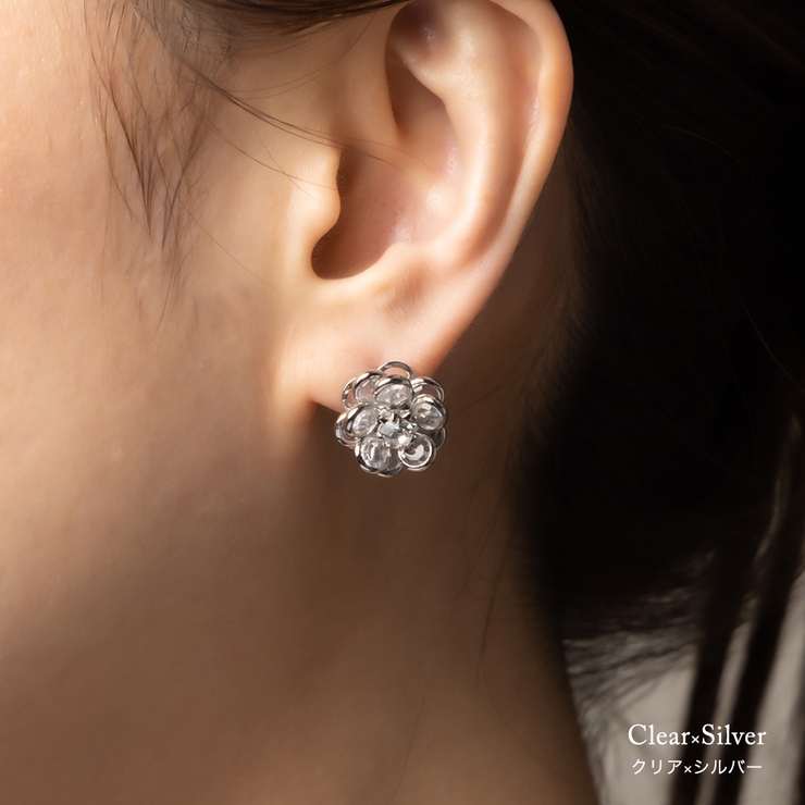 フラワー カメリア ピアス | Jewel vox | 詳細画像5 