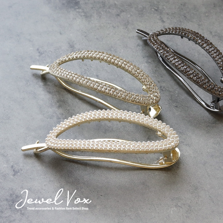 ヘアクリップ ヘアアクセ レディース | Jewel vox | 詳細画像1 
