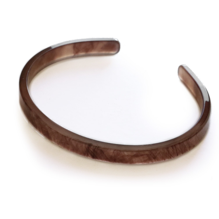 ブラウン | ブレスレット バングル アクリル | Jewel vox