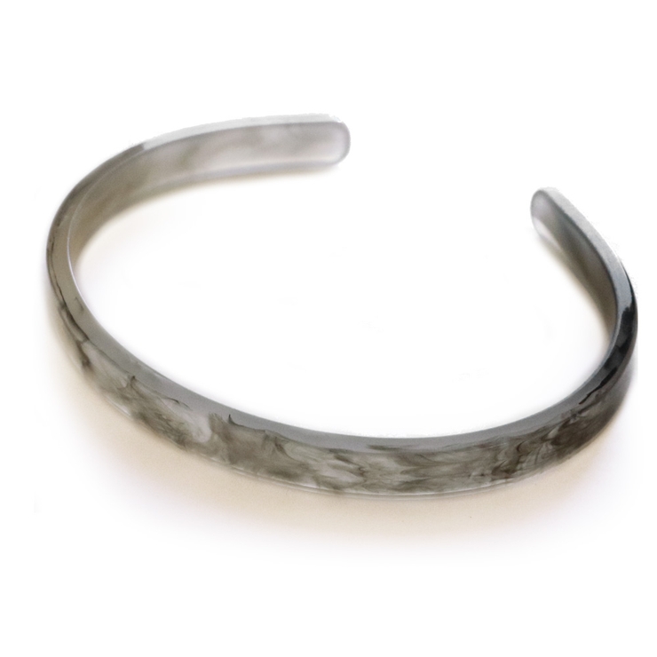 グレー | ブレスレット バングル アクリル | Jewel vox