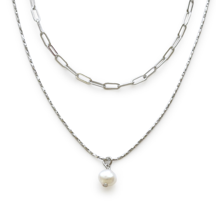 シルバー | ネックレス 金属アレルギー レディース | Jewel vox