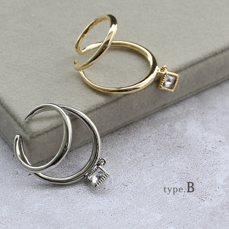 イヤーカフ イヤカフ 金属アレルギー | Jewel vox | 詳細画像9 