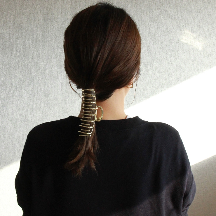 ヘアクリップ バンスクリップ ヘアアクセサリー[品番：VX000007309