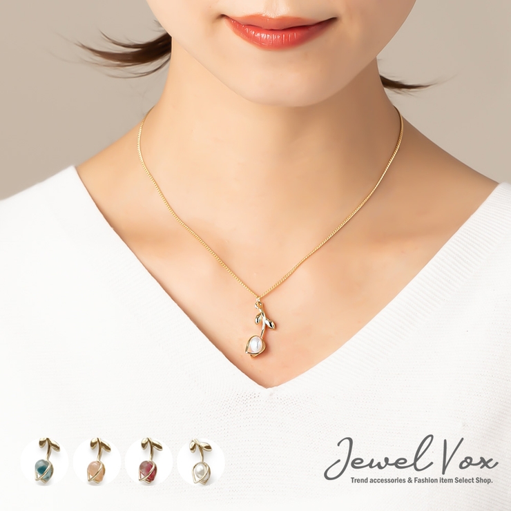 ネックレス チューリップ ショートネックレス | Jewel vox | 詳細画像1 