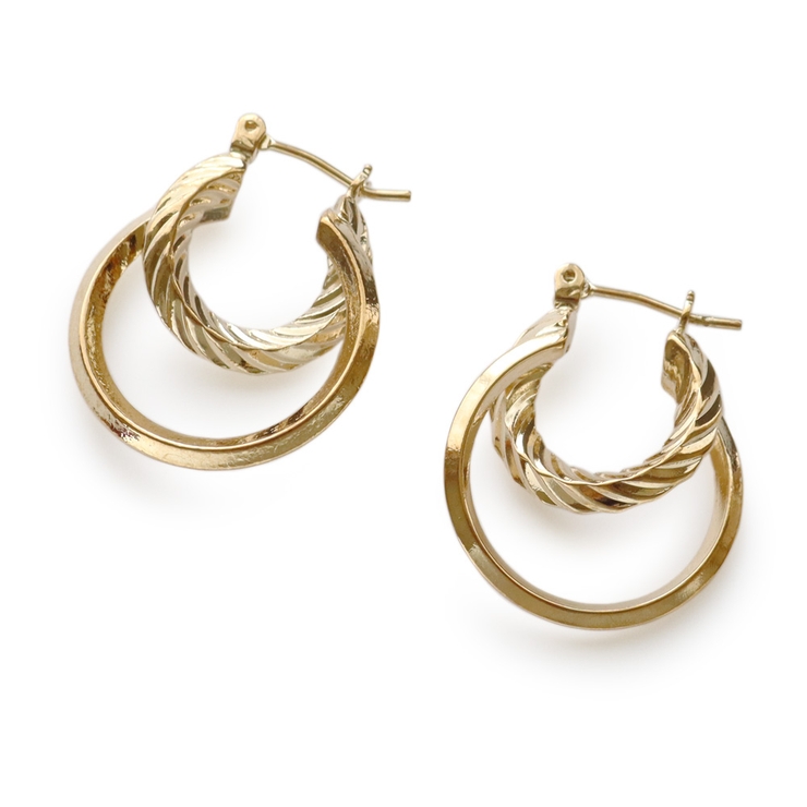 ゴールド | ピアス 金属アレルギー フープピアス | Jewel vox