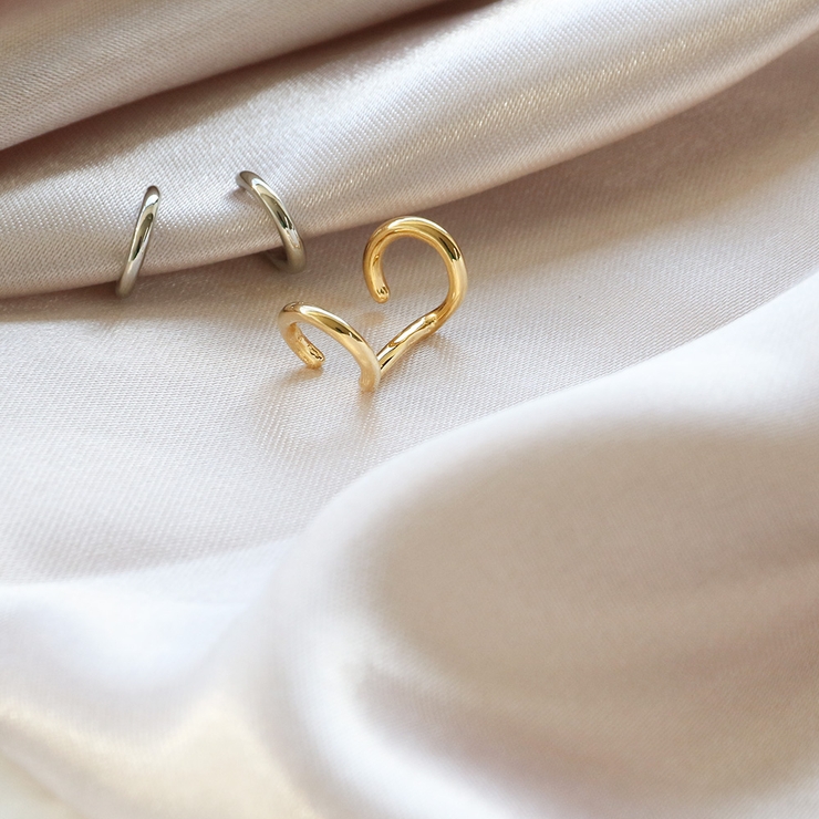 イヤーカフ ゴールド シルバー | Jewel vox | 詳細画像5 