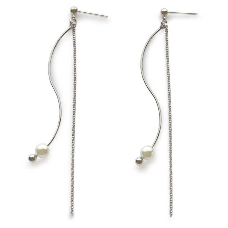 【A】シルバー | ピアス 金属アレルギー レディース | Jewel vox