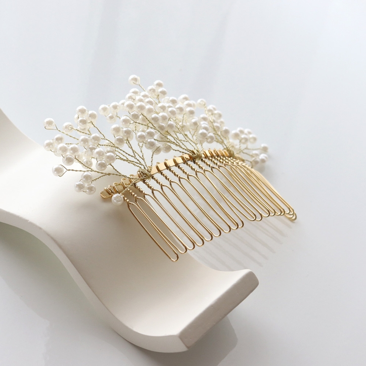 ヘアアクセサリーアレンジ まとめ髪 ヘアコーム[品番：VX000007606