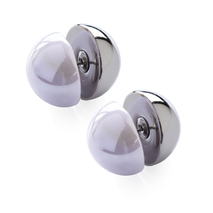 【パープル】シルバー | ピアス レディース ニッケルフリー | Jewel vox