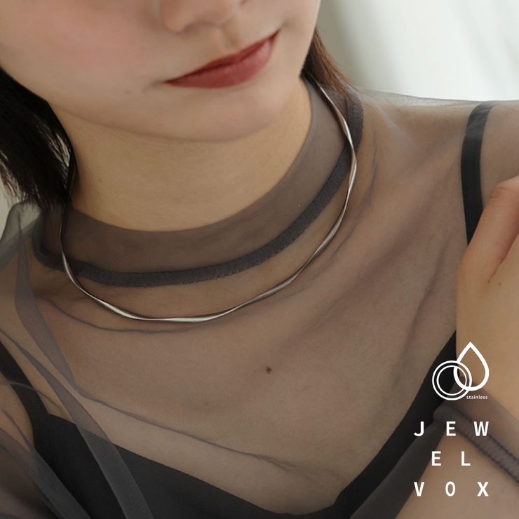 サージカルステンレス ウェーブ メタル | Jewel vox | 詳細画像1 